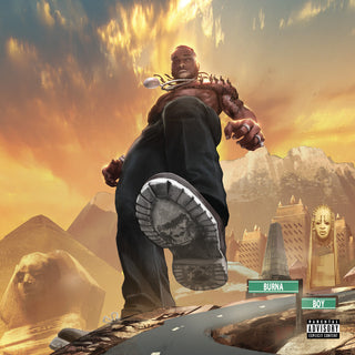 the album cover for Burna Boy - Twice As Tall (Mod)