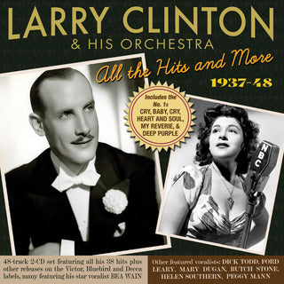 the album cover for Larry Clinton  & His Orchestra - All The Hits And More 1937-48