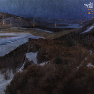 the album cover for The Mountain Goats - Dark In Here