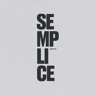 the album cover for Motta - Semplice (Ita)