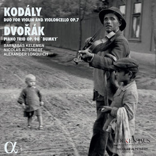 the album cover for Dvorak / Kelemen / Lonquich - Duo For Violin & Violoncello