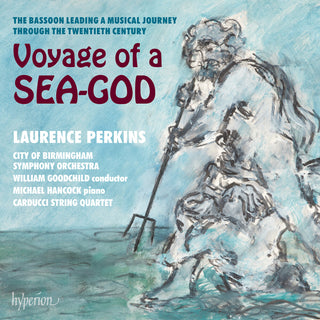the album cover for Laurence Perkins - Voyage Of A Sea-God