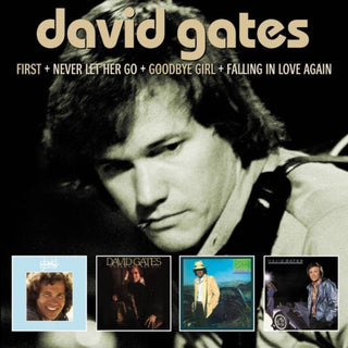 the album cover for David Gates - First & Never Let Her Go & Goodbye Girl & Falling [Import]