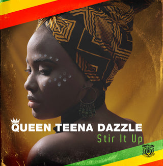 the album cover for Queen Teena Dazzle - Stir It Up (Mod)