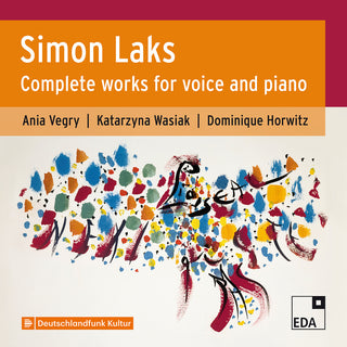 the album cover for Laks / Vegry / Horwitz - Complete Works Voice & Piano (2pk)