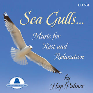 the album cover for Hap Palmer - Sea Gulls-Music for Rest & Relaxation