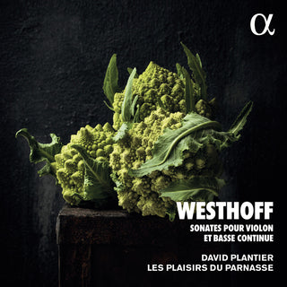 the album cover for Westhoff / Plantier - Sonates Pour Violon