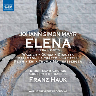 the album cover for Mayr / Concerto De Bassus / Hauk - Elena (2pk)