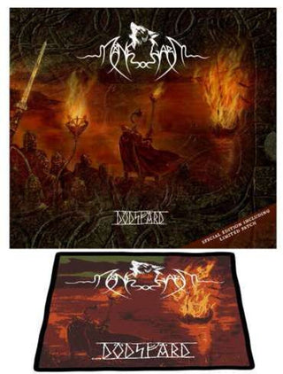 the album cover for Manegarm - Dodsfard (O-Card + Patch)