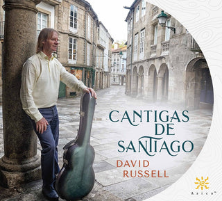 the album cover for Assad / Russell - Cantigas De Santiago