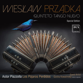 the album cover for Piazzola / Wieslaw Przadka Quinteto Tango Nuevo - Los Pajaros Perdidos