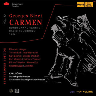 the album cover for Bizet / Bohm / Staatskapelle Dresden - Carmen (3pk)