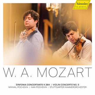 the album cover for Mozart / Pochekin - Sinfonia Concertante 364
