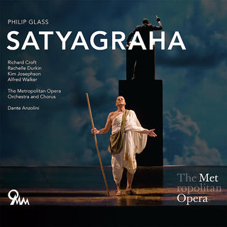 the album cover for Metropolitan Opera - Glass: Satyragaha