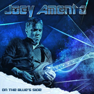 the album cover for Joey Amenta - On The Blues Side