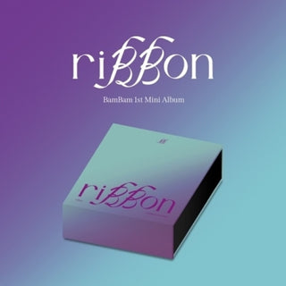 the album cover for BamBam - Ribbon (Ribbon Version) (Post) (Stic) (Pcrd)