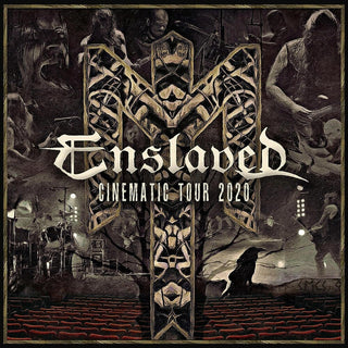the album cover for Enslaved - Cinematic Tour 2020 (W/Dvd) (Ntsc)