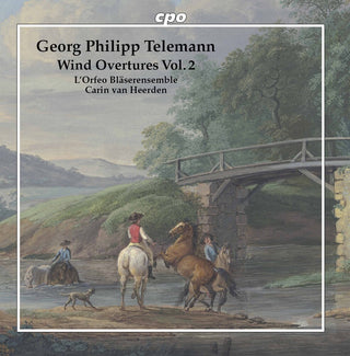 the album cover for Telemann / L'orfeo Blaserensemble / Heerden - Wind Overtures 2
