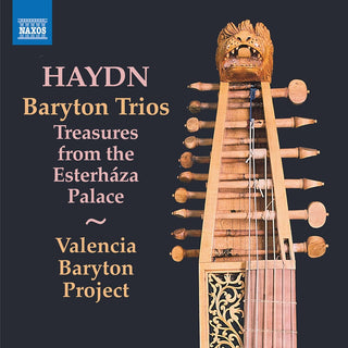 the album cover for Haydn - Baryton Trios