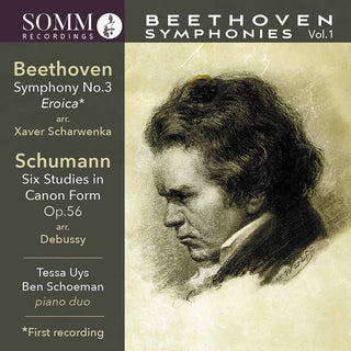 the album cover for Beethoven / Uys / Schoeman - Symphonies 1