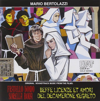 the album cover for Mario Bertolazzi  (Ita) - Fratello Homo Sorella / O.S.T. (Ita)