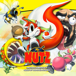the album cover for Raphael Gesqua - Mr Nutz (Original Soundtrack)