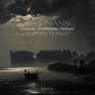 the album cover for Stephen Hough - Schumann: Arabeske Kreisleriana & Fantasie