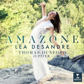 the album cover for Lea Lea Desandre  / Jupiter Orchestra - Amazone