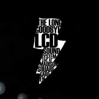 the album cover for LCD Soundsystem - The Long Goodbye (LCD Soundsytem Live At Madison Square Garden) [3CD]