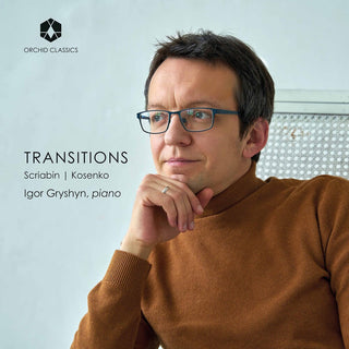 the album cover for Kosenko / Gryshyn - Transitions