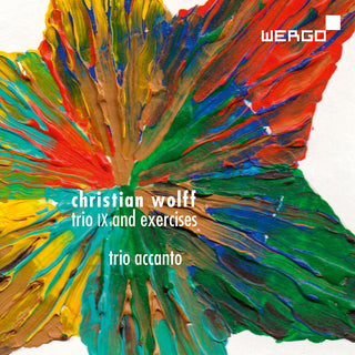the album cover for Wolff / Trio Accanto - Trio Ix & Exercises