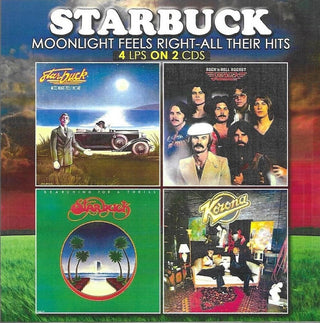 the album cover for Starbuck - Moonlight Feels Right / All Their Hits (2pk)