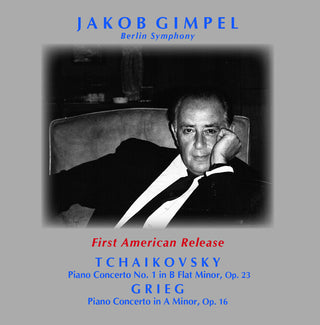 the album cover for Grieg / Gimpel / Berlin Symphony - Piano Concerto 1