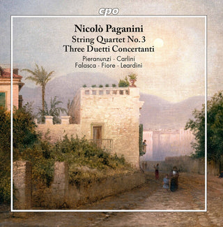 the album cover for Paganini - String Quartet 3