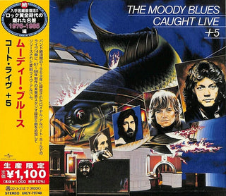 the album cover for Moody Blues - Caught Live + 5 [Limited Edition] (Jpn)