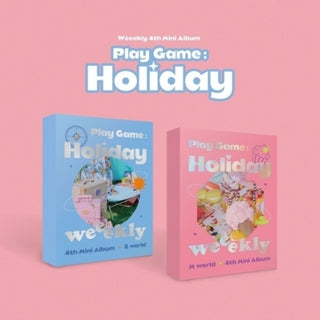the album cover for Weeekly - Play Game: Holiday (Random Cover) (Stic) (Phob)