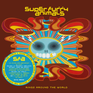 the album cover for Super Furry Animals - Rings Around the World: 20th Anniversary Edition [Deluxe 3CD]