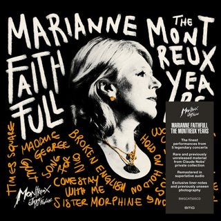 the album cover for Marianne Faithfull - Marianne Faithfull: Montreux Years