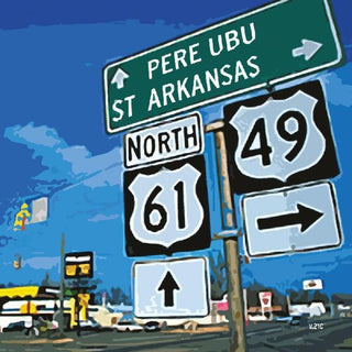 the album cover for Pere Ubu - St. Arkansas