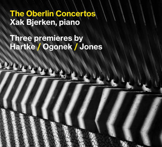the album cover for Hartke / Bjerken / Weiss - Oberlin Concertos