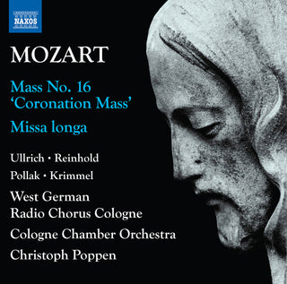 the album cover for Mozart / West German Radio Chorus Cologne - Complete Masses 1