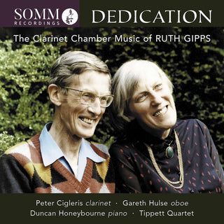 the album cover for Gipps / Cigleris / Tippett Quartet - Dedication
