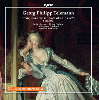 the album cover for Telemann / Kirchner / Schneider - Liebe Was Ist Schoner Als Die