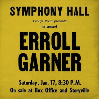 Erroll Garner- Symphony Hall Concert