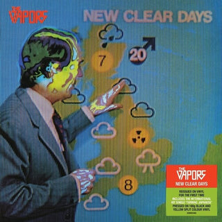 the album cover for Vapors - New Clear Days (Blk) [Colored Vinyl] [180 Gram] (Ylw) (Uk)