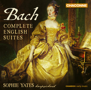 the album cover for Bach, J.S. / Yates - Complete English Suites