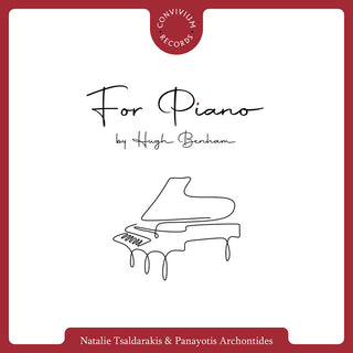 the album cover for Benham / Tsaldarakis / Archontides - For Piano