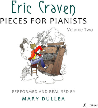 the album cover for Craven / Dullea - Pieces for Pianists 2