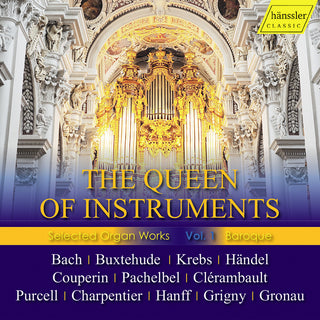 the album cover for J Bach .S. / Johannsen / Haselbock - Queen Of Instruments (Box)