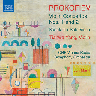 the album cover for Prokofiev / Yang - Violin Concertos 1 & 2 & Sonata for Solo Violin